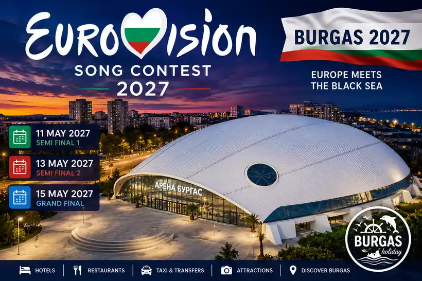 Бургас Домакин на Евровизия 2027: България Посреща Европа на Черно море!